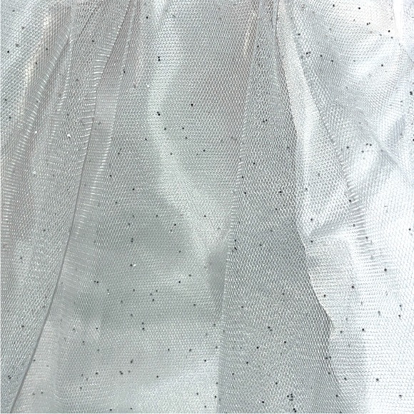 Sweetheart Rose Shimmery Red and White Matching Dress and Jacket Sz 12 Months - Picture 6 of 11